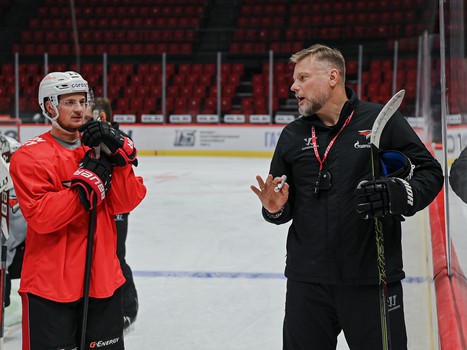 Тренировка «Авангарда» на G-Drive Арене