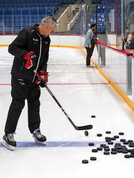 Фотографирование команды перед стартом сезона 2019/20