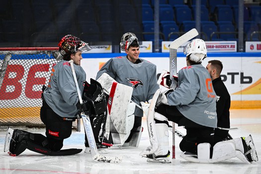 Раскатка «Авангарда» перед выездным матчем с ЦСКА