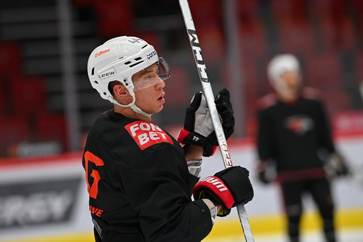 Тренировка «Авангарда» в Омске