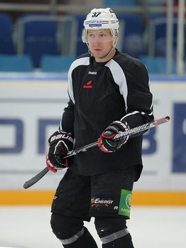 Раскатка "Авангарда" в Екатеринбурге перед матчем с "Автомобилистом" 19 сентября 2013