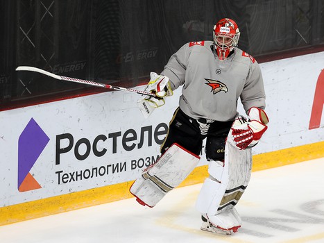 Тренировка «Авангарда» перед матчем с «Салаватом Юлаевым»