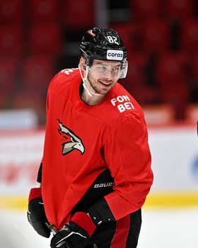 Тренировка «Авангарда» в Омске