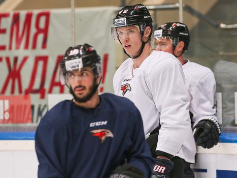 Первая тренировка Богдана Якимова в «Авангарде»