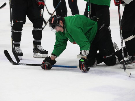 Открытая тренировка «Авангарда» для прессы и болельщиков