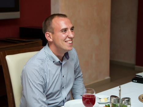 Ужин с хоккеистами "Авангарда"