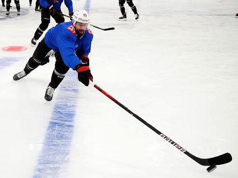 Тренировка «Авангарда» перед шестым матчем серии с «Металлургом»