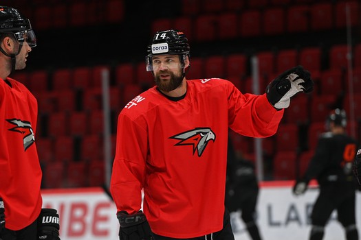 Раскатка «Авангарда» перед матчем с «Салаватом Юлаевым»