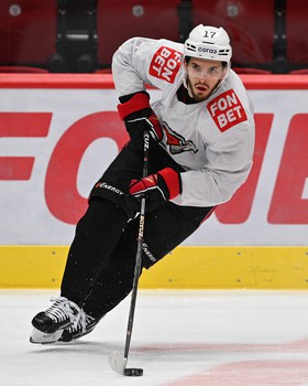 Тренировка «Авангарда» в Омске