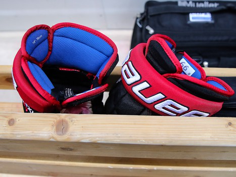 Раскатка «Авангарда» перед матчем со «Спартаком»