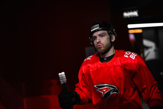 Раскатка «Авангарда» перед вторым матчем серии с «Нефтехимиком»