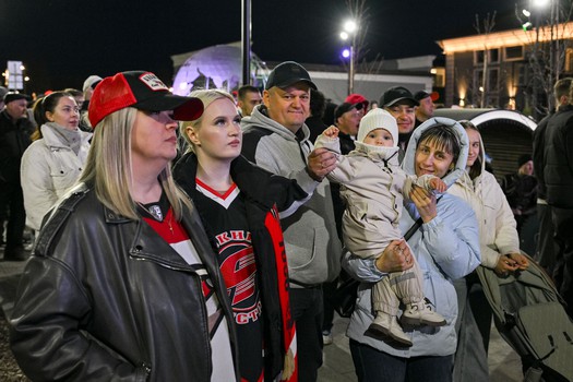 Фан-зона «Авангарда» в Городском саду