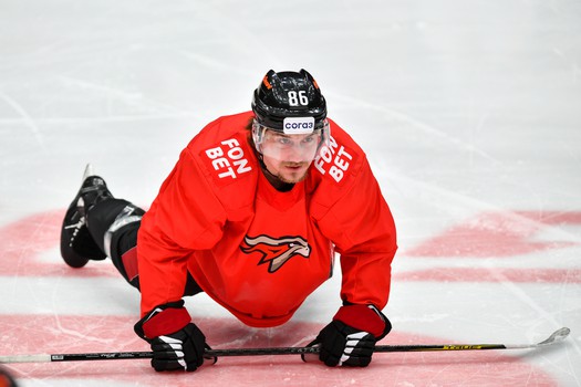 Раскатка «Авангарда» перед матчем с «Ак Барсом»