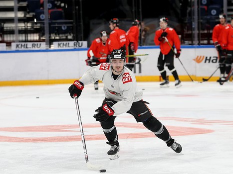 Раскатка «Авангарда» перед юбилейным матчем с «Ак Барсом»