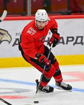 Первая тренировка Майкла Маклауда с командой