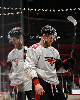 Тренировка «Авангарда» в Омске