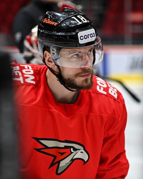 Тренировка «Авангарда» в Омске