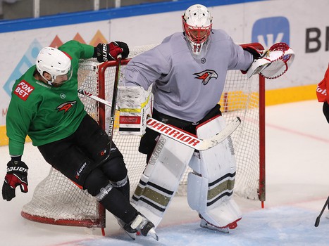 Тренировка «Авангарда» в Сочи