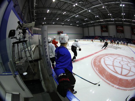 Раскатка «Авангарда» в Уфе перед шестым матчем серии с «Салаватом Юлаевым»