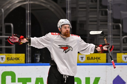 Раскатка «Авангарда» перед выездным матчем с ХК «Сочи»