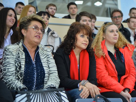 Встреча Владимира Шалаева и Евгения Корноухова с болельщиками