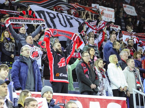 17.03.2017. 5 матч серии 1/2 финала. "Авангард" - "Ак Барс" 4:1