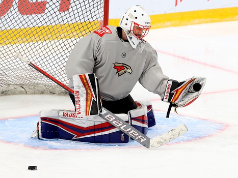 Раскатка «Авангарда» перед матчем со «Спартаком»