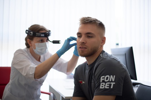 Медицинский осмотр «Авангарда»