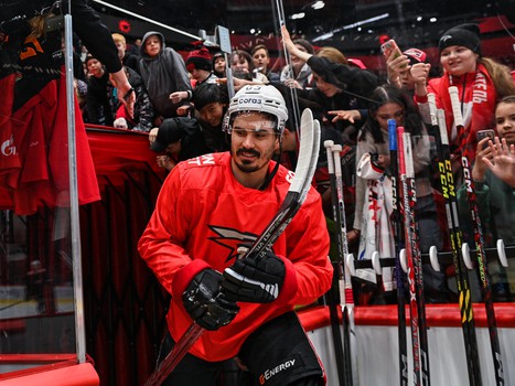 Открытая тренировка «Авангарда» перед финалом Востока