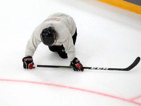 «Белые» vs «красные»: тренировочный матч