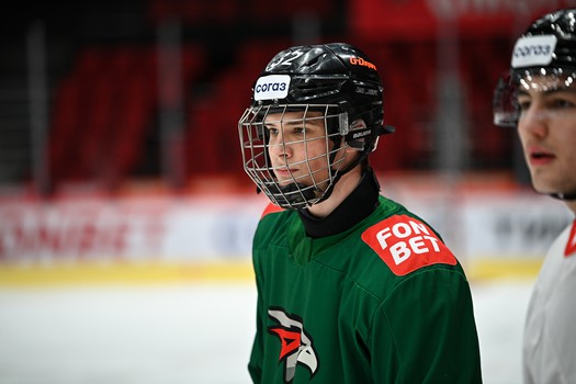 Раскатка «Авангарда» перед матчем с ХК «Сочи»