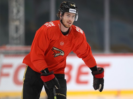 Раскатка «Авангарда» перед матчем с ХК «Сочи»