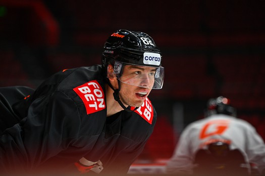 Тренировка «Авангарда» в Омске