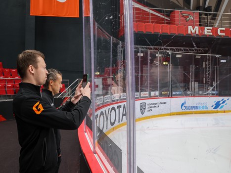 Даниил Квят на тренировке «Авангарда»