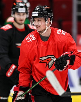 Раскатка «Авангарда» перед матчем с «Трактором»