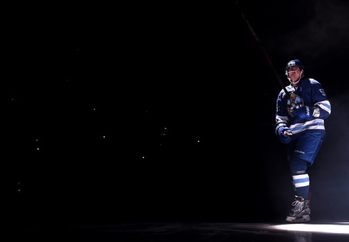 Евгений Медведев и Егор Мартынов на Мастер-шоу Матча звезд КХЛ в Астане