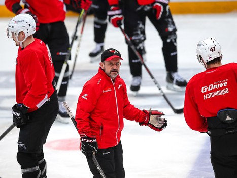 Раскатка «Авангарда» перед вторым матчем финальной серии с ЦСКА