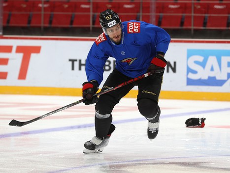 Раскатка «Авангарда» перед матчем с «Витязем»