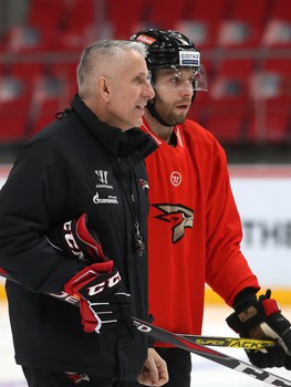 Раскатка «Авангарда» перед вторым матчем серии с «Салаватом Юлаевым»