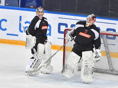 Раскатка "Авангарда" перед выездным матчем с "Ладой"