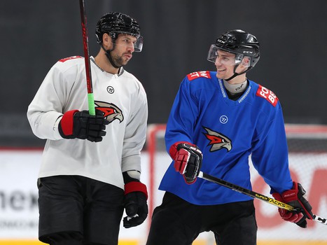 Первая тренировка «Авангарда» в новом сезоне