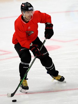 Раскатка «Авангарда» перед матчем с «Ак Барсом»