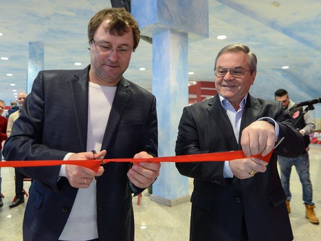 Открытие фан-магазина ХК "Авангард" в "Арене Омск"