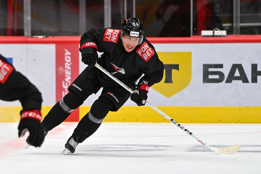 Тренировка «Авангарда» перед четвёртым матчем серии с «Металлургом»