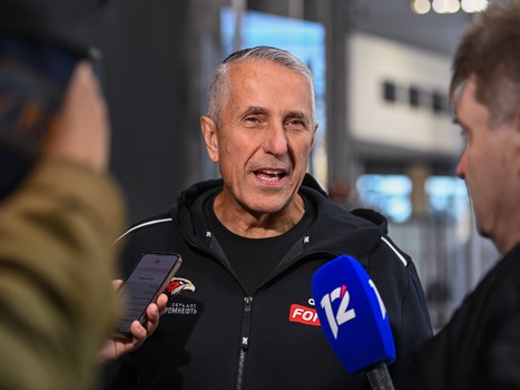 Тренировка «Авангарда» в Омске