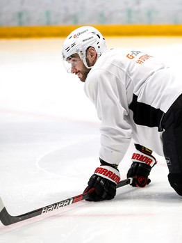 Раскатка «Авангарда» в Астане перед первым матчем серии с «Барысом»