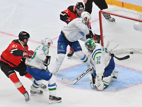 01.03.2020. 1/4 финала Конференции Восток, 1 матч. «Авангард» - «Салават Юлаев» 5:2