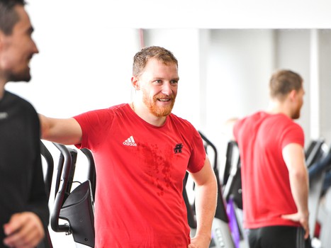 Открытая тренировка "Авангарда" для СМИ