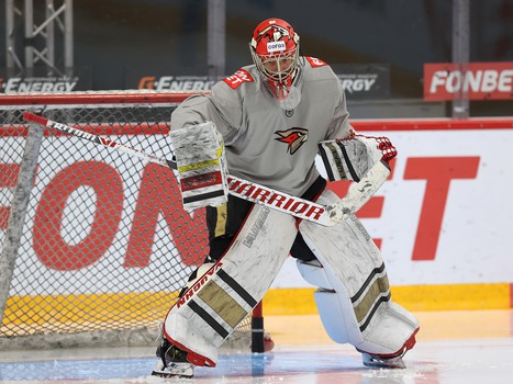 Раскатка «Авангарда» перед матчем с «Сибирью»