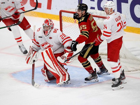 17.02.2022. Товарищеский матч. «Авангард» - «Спартак» 3:5